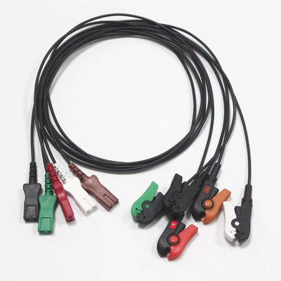 Leadwires traslucidi di Radiatransparent ECG del connettore del cavo LL della radio di LL