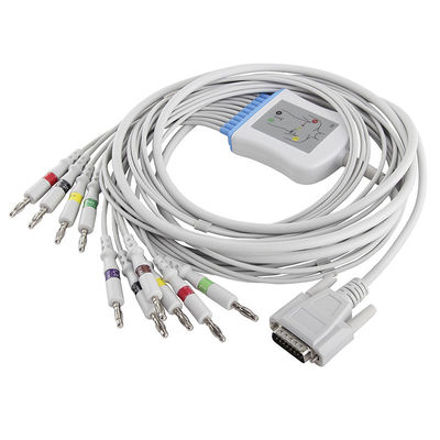 Connettore di IEC 4.0Banana del cavo SE-3, SE-12 01.57.107048 di elettrocardiogramma di Edan e dei Leadwires