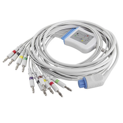 Connettore di IEC 4.0Banana del cavo e dei Leadwires di elettrocardiogramma di datex