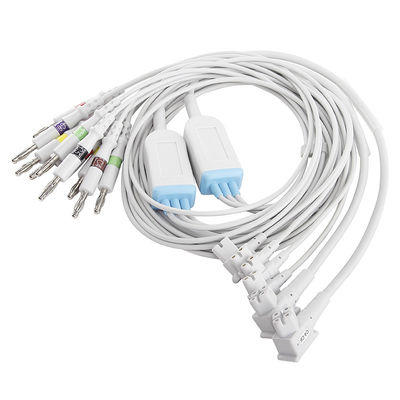 Leadwires di P-hilips TC30/50 ECG 989803151651 Leadwires di elettrocardiogramma della banana di IEC 4,0