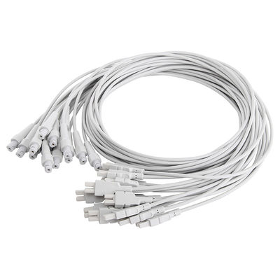 Fili di piombo di camma 14 ECG di GE 420101-002 Leadwires di elettrocardiogramma della banana di IEC 4,0