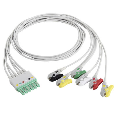 Infinito M540 MultiMed dell'arraffone M300 del cavo del cavo dei fili di piombo 6 di Siemens Draeger MP03405 ECG più la clip di IEC
