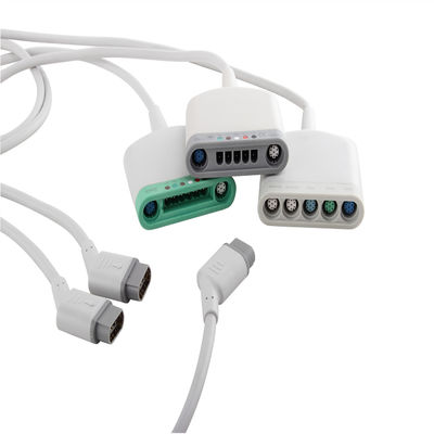 Delta compatibile MS20093 di infinito del cavo del cavo ECG del tronco di Siemens Draeger ECG