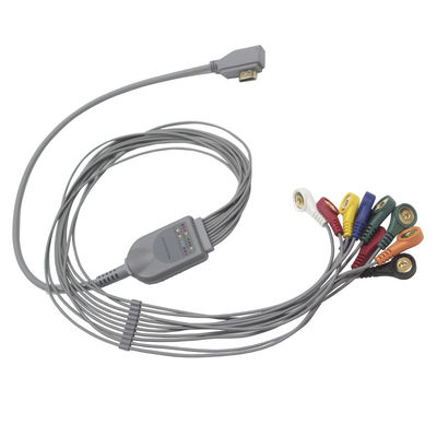 Cavo del tronco del cavo TPU ECG di Medex ECG Holter Cable MAECG-200 10