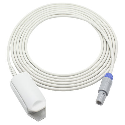 Sonda riutilizzabile del sensore SpO2 MCF-21L DK-8000D DK-8000L 6 Pin Adult Finger Clip SpO2 di Adecon
