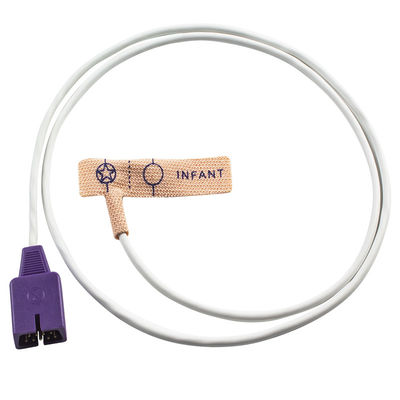 Sonda eliminabile SpO2 SpO2 del sensore di N-ellcor Oxi-max DB9 9pin MAX-N PM10N NPB-3910 del tessuto elastico eliminabile della pelle