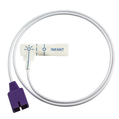 Sonda eliminabile del dito dell'ossimetro di impulso SPO2 della MAXI N-20 N-600x schiuma bianca infantile di N-ellcor Oxi-max DB9 9pin