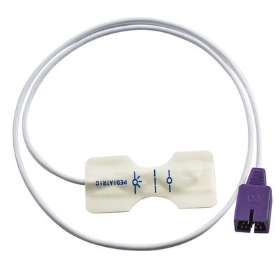 Sonda eliminabile del dito dell'ossimetro di impulso SPO2 della MAXI N-20 N-600x schiuma bianca infantile di N-ellcor Oxi-max DB9 9pin