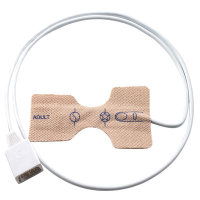 Tessuto elastico adulto eliminabile della pelle del neonato di lunghezza di cavo del sensore SpO2 85cm di datex