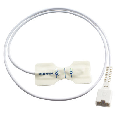 Novametrix 513 710 6pin sonda eliminabile SpO2 del sensore 715 della schiuma bianca pediatrica eliminabile di MARTE SpO2