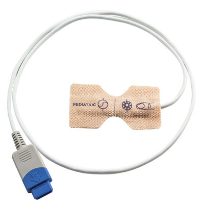Sonda eliminabile SpO2 del neonato di Ohmeda 9pin TS-AF-25 di datex del tessuto elastico adulto eliminabile della pelle