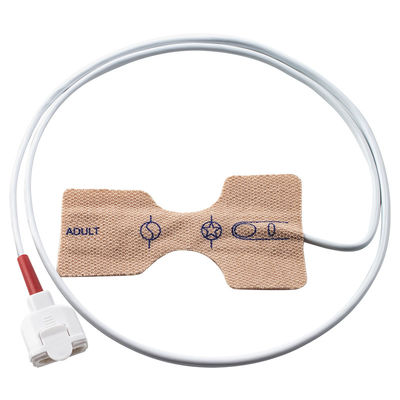Tessuto elastico rosso della pelle di serie 11pin del sensore eliminabile SpO2 di for M-asi-mo