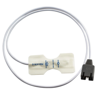 Sensore SpO2 monouso pediatrico in schiuma bianca DB9 9Pin per Rad-7 Rad-8 85CM