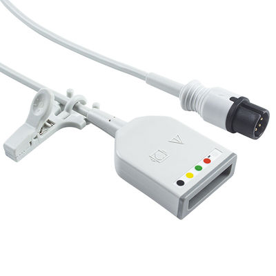 Cavo del cavo AAMI 6Pin ECG di Mindray 0012-00-1255-01 TPU ECG Trunck