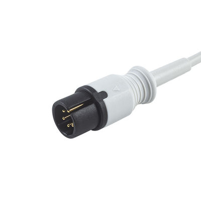 Cavo del cavo AAMI 6Pin ECG di Mindray 0012-00-1255-01 TPU ECG Trunck