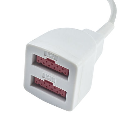 GE Marquette 	Cavo di estensione doppio del trasduttore 2103966-001 11pin del cavo 2005772-001 dell'adattatore di IBP