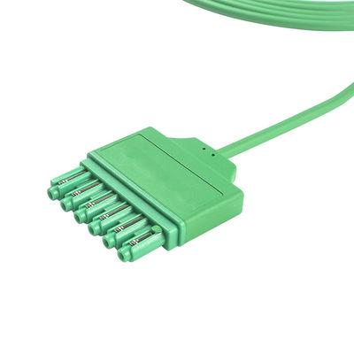 Cavo adattatore per elettrocardiografo Sie-me-ns Draeger MS16256 a 6 derivazioni, cavo di prolunga per elettrocardiografo Drager con connettore a pin singolo