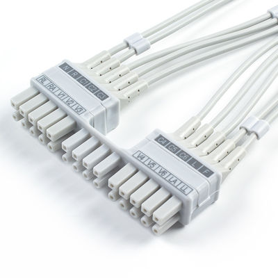Leadwires di Mortara ECG 9293-041-50, 9293-046-60 Leadwires di elettrocardiogramma della banana di IEC 4,0