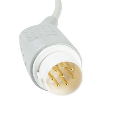 Cavo del cavo 8Pin 3Lead ECG del tronco di P-Hilips ECG ai Leadwires di baccano
