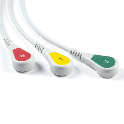 GE Marquette 2021141-002 2001292-001 cavi del connettore ECG della rottura 11pin di IEC del cavo dei cavi e dei Leadwires 3 di ECG