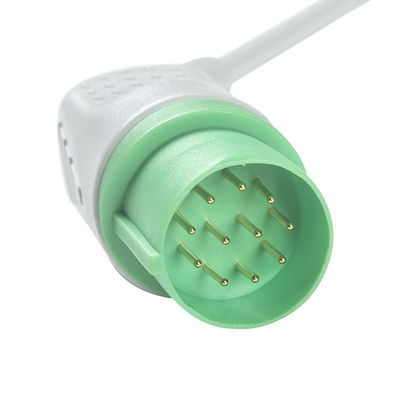 Il connettore ECG dei cavi e dei Leadwires 11pin di Nihon Kohden TEC-7631C ECG cabla la rottura di IEC di 5 cavi