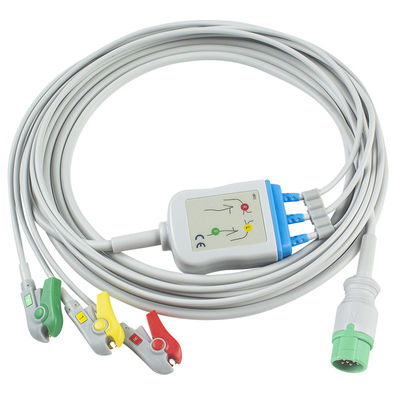 Cavo di Pin Connector ECG della clip 12 di IEC del cavo e dei Leadwires 3Lead di Biolight BLT ECG