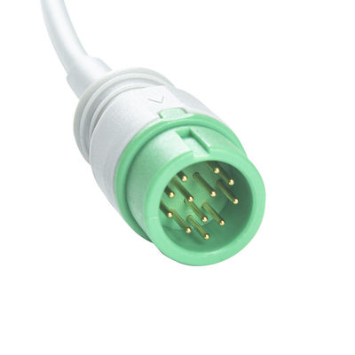 Cavo di Pin Connector ECG della clip 12 di IEC del cavo e dei Leadwires 5Lead di Comen ECG