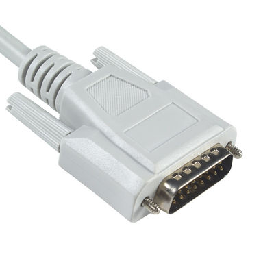 Carewell 1101 1103 IEC del cavo e dei Leadwires di elettrocardiogramma del cavo DB15Pin di elettrocardiogramma