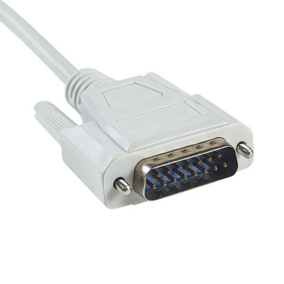 Carewell 1101 1103 IEC del cavo e dei Leadwires di elettrocardiogramma del cavo DB15Pin di elettrocardiogramma