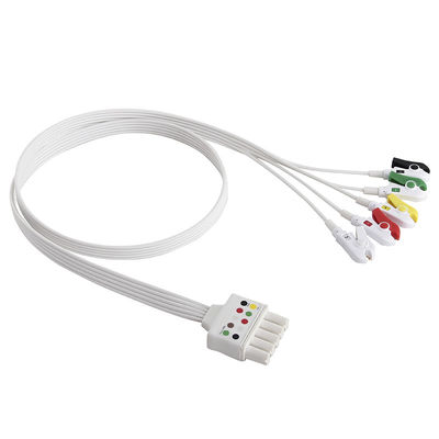 Cavo e Leadwires eliminabili del cavo ECG dei Leadwires di S-iemens ECG 5