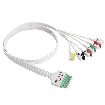I Leadwires eliminabili di Draeger MP03424 ECG hanno fissato l'infinito M300 M540 di IEC della clip dell'arraffone di 5 cavi