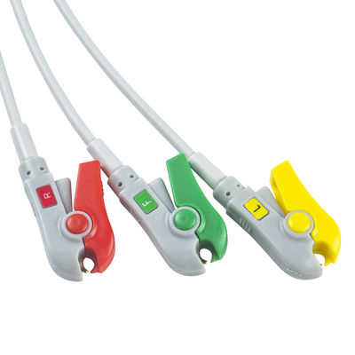 Il paziente della clip di IEC del cavo del cavo dei Leadwires 3 di Fukuda DS-8100 ECG individua