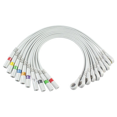 Banana delle parti di ECG per rompere il connettore dell'elettrodo degli adattatori 9281-002-50 4mm ECG della treccia dell'adattatore di ECG