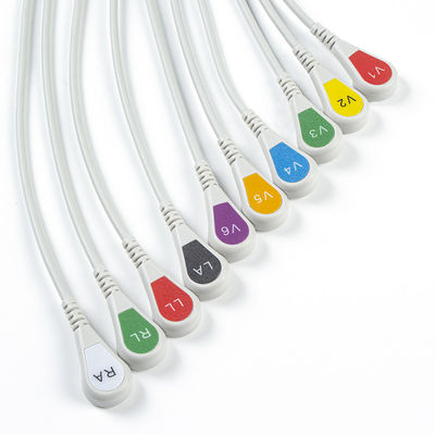 Banana delle parti di ECG per rompere il connettore dell'elettrodo degli adattatori 9281-002-50 4mm ECG della treccia dell'adattatore di ECG