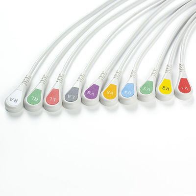 Banana delle parti di ECG per rompere il connettore dell'elettrodo degli adattatori 9281-002-50 4mm ECG della treccia dell'adattatore di ECG