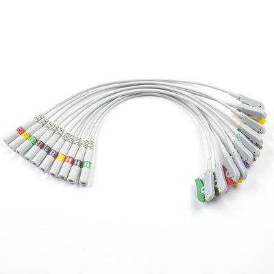 Banana Needle To Clip ECG Adapter Pigtail Adapters 3.00MM IEC ECG connettore elettrodo