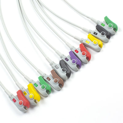 Banana Needle To Clip ECG Adapter Pigtail Adapters 3.00MM IEC ECG connettore elettrodo