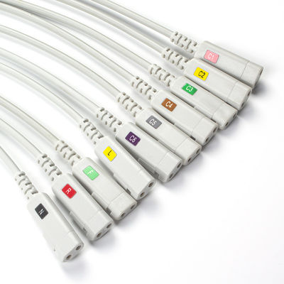 CONMED Serie D ECG cavo a piombo Twin Pin DL10 DL36-10 10 Collegatore a piombo per banane