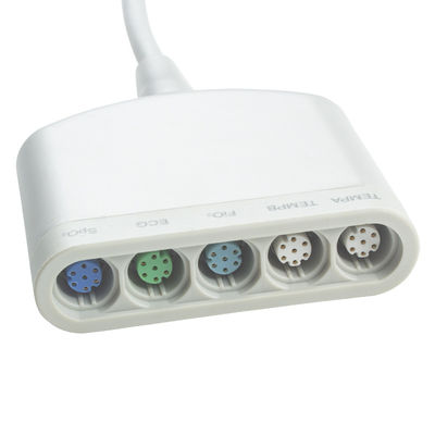 Cavo del Med ECG Trunck del neonato di Draeger 5590539 del cavo di S-iemens SC7000 ECG