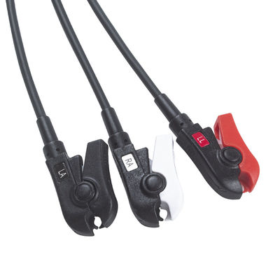 Cavo traslucido 3 della radio di RMI dell'EDERA 5 10 Leadwires del cavo CONMED P-hilips ECG Radiotranslucent
