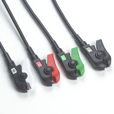 Leadwires traslucidi dei raggi x ECG Radiotranslucent del cavo del cavo 5 della radio di RMI di stile di P-Hilips aa