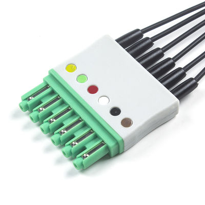 Cavo ECG S-iemens Drager Radio Trasparente a Raggi X con 5 Conduttori per Risonanza Magnetica
