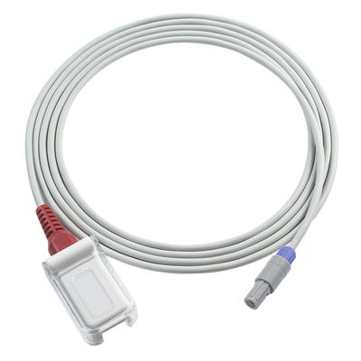 Cavo compatibile del sensore SpO2 di Comen per M.-asi-Mo tecnologia rossa 3M Cable