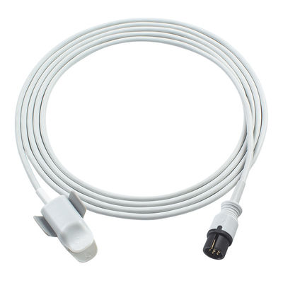 Anke 6 pin riutilizzabile SpO2 Sensore ASC-553 ACS-553A AAMI 6pin connettore adulto Soft tip SpO2 Probe