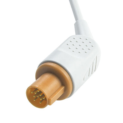 GE Hellige Sensore SpO2 riutilizzabile a connessione diretta compatibile 7 pin Adulto SMK SMC SMU SMS SMV SpO2 Probe