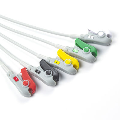 Kontron Arrow compatibile con ECG a connessione diretta Cavo e fili per 5Lead IEC Grabber