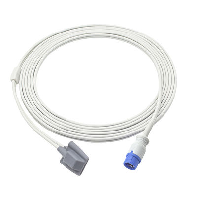 Schiller Truscope SpO2 Sensor Classic Mini II III Digital 12Pin Adulto Soft tip SpO2 Probe Cable