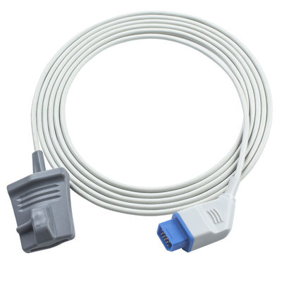Cavo sensore SpO2 diretto Nihon Kohden NHNK3014 Rotondo 14 pin BSM9800 BSM2350 Sonda SpO2 con clip per dito per adulti