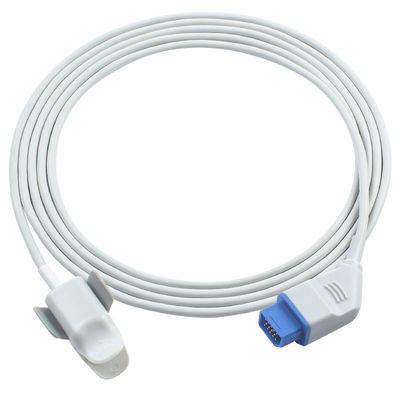 Cavo sensore SpO2 diretto Nihon Kohden NHNK3014 Rotondo 14 pin BSM9800 BSM2350 Sonda SpO2 con clip per dito per adulti