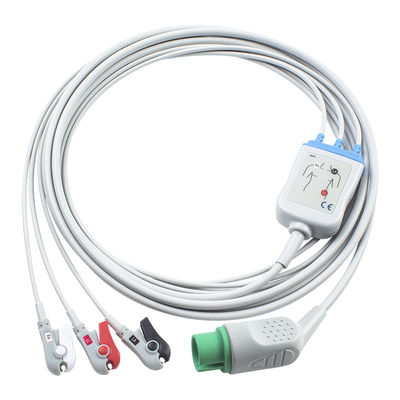 TPU Spacelabs Compatibile 3 AHA Grabber a cavo a piombo